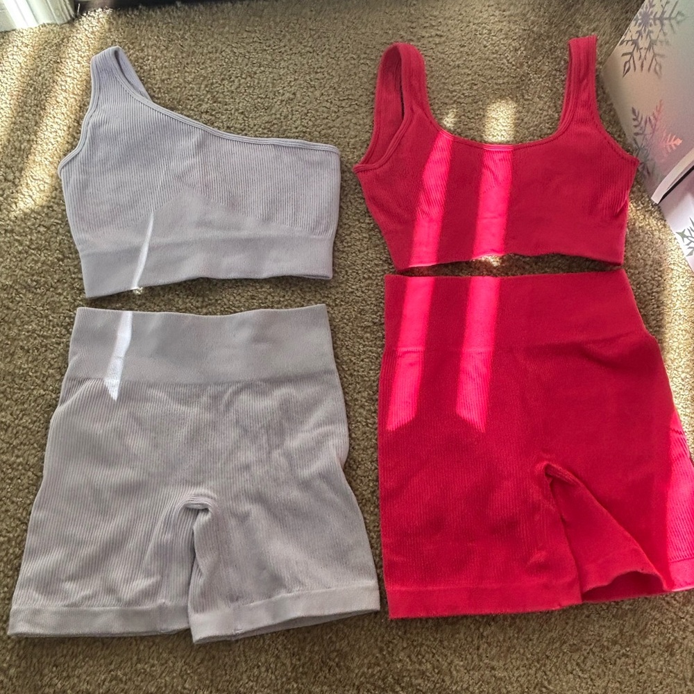 2 Amazon workout sets